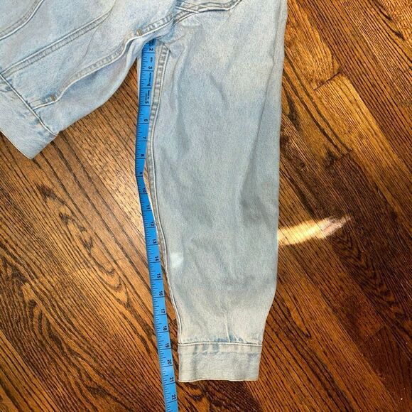 RARE LOONEY TUNES ACME TRADING I GROW MY OWN EMBROIDERED DENIM JACKET - Picture 2 of 7